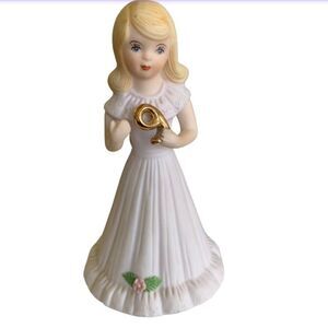 Enesco Growing Up Birthday Girls Figurine – Age 9 (1981)
